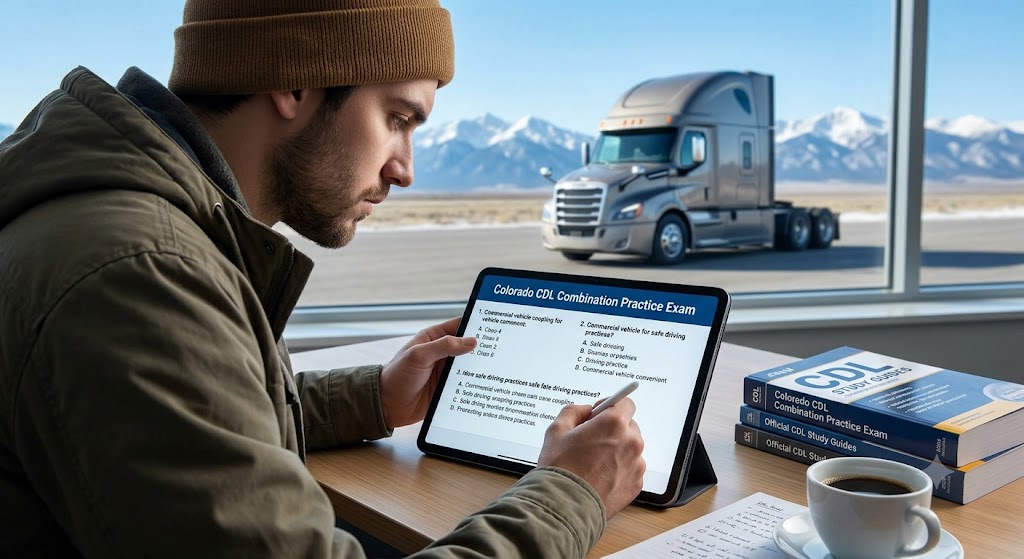 Colorado CDL Combination Practice Test Banner