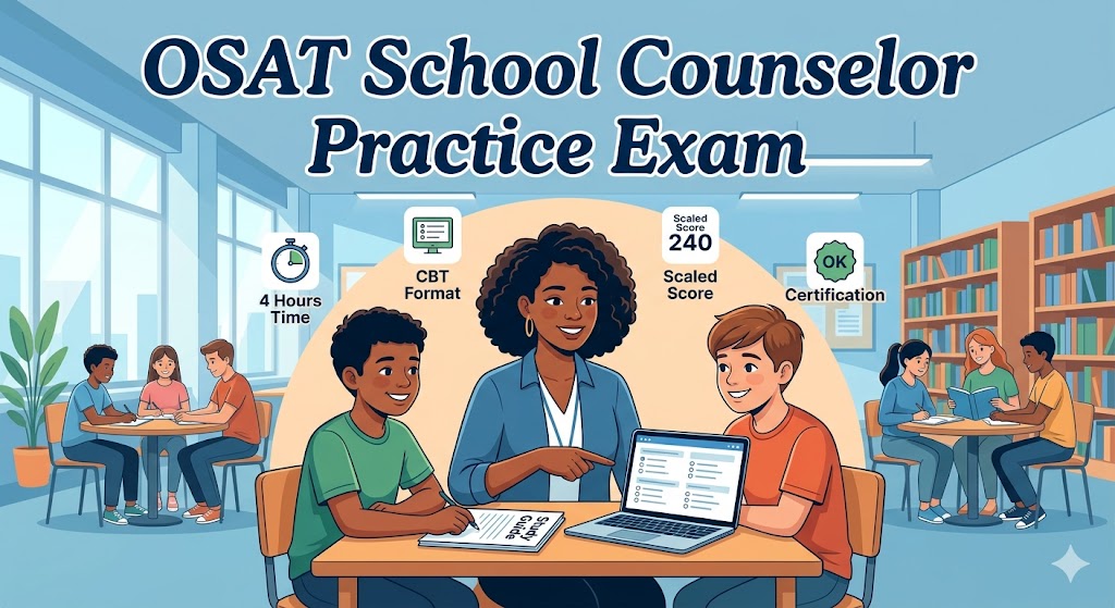 OSAT School Counselor Practice Exam Banner