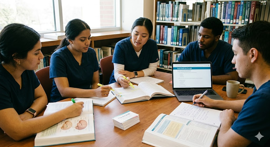 HESI Mental Health Care Practice Exam Banner