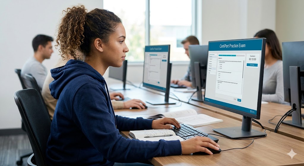 Prepare for the CertiPort IT Specialist Exam. Banner