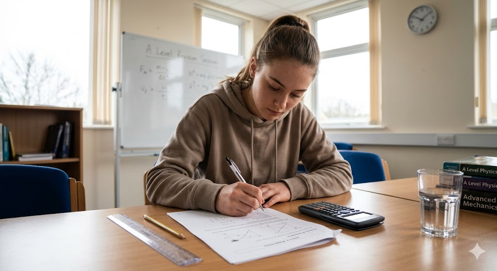 A Level Physics Practice Exam Banner