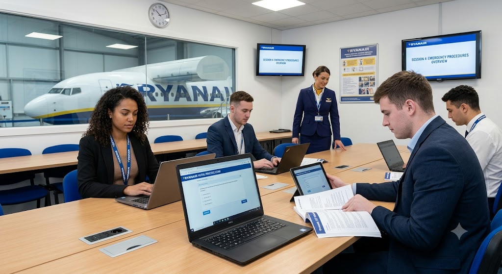 Ryanair Initial Practice Exam Banner