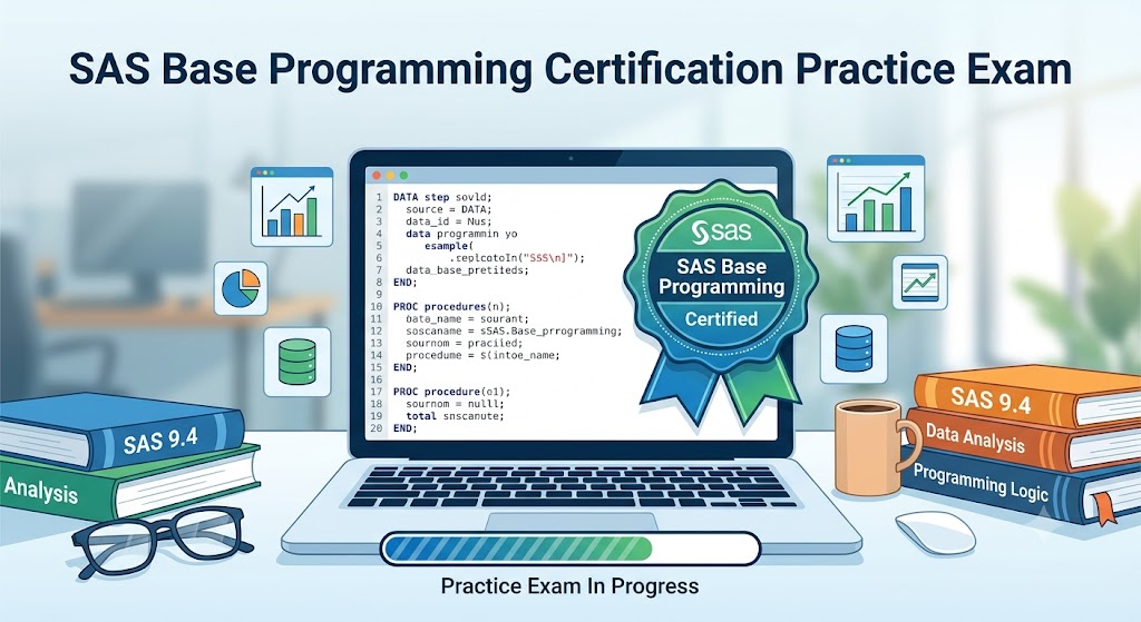 SAS Base Programming Certification Practice Exam Banner