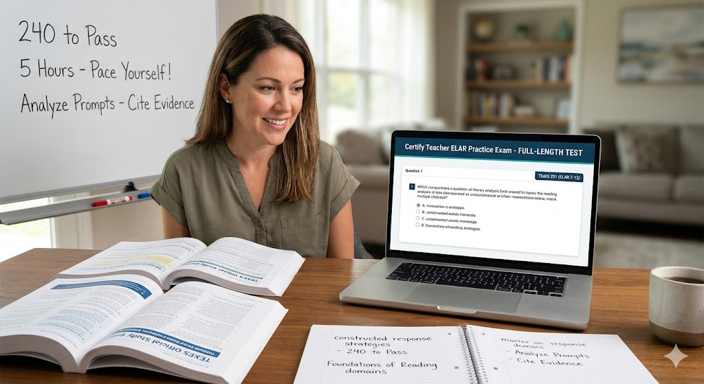 Certify Teacher English Language Arts and Reading Banner