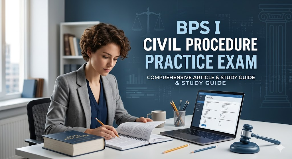 BPS I Civil Procedure Practice Test Banner