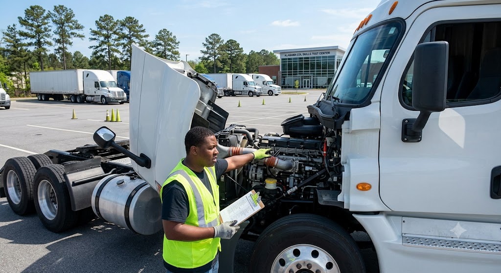 Alabama CDL Pre-Trip Practice Test Banner