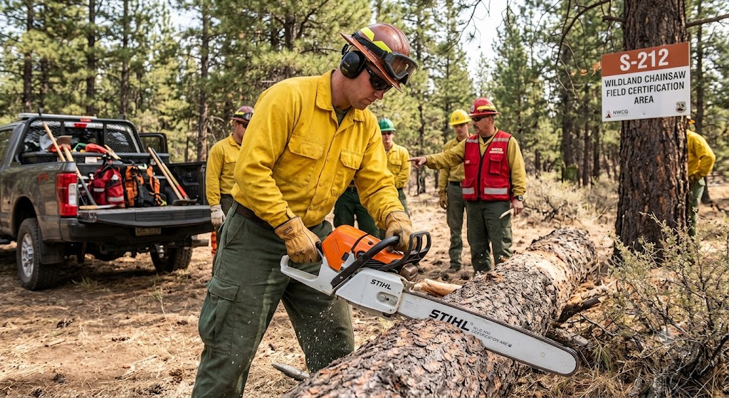S-212 Wildland Chainsaw Practice Test Banner