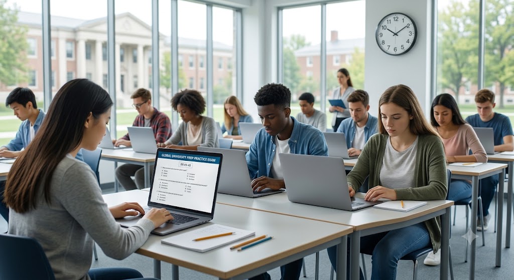 University Entrance Exam Prep | International Banner