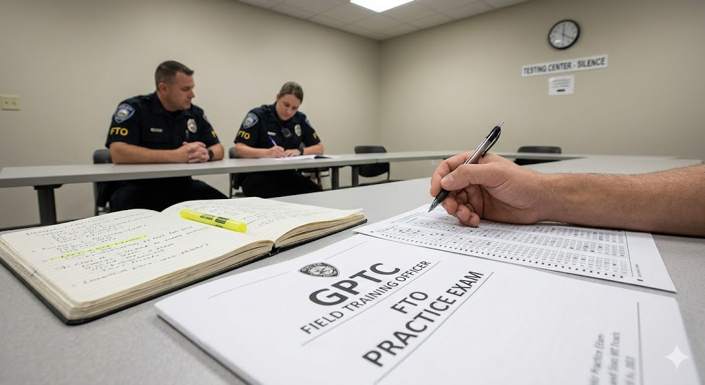 GPTC Field Training Officer (FTO) Practice Exam Banner