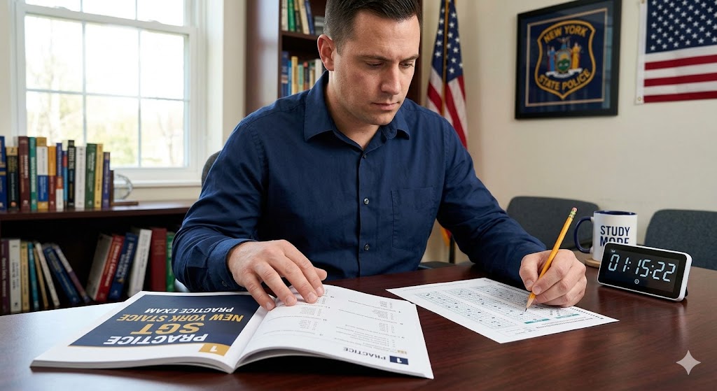 New York State Police SGT Practice Exam Banner