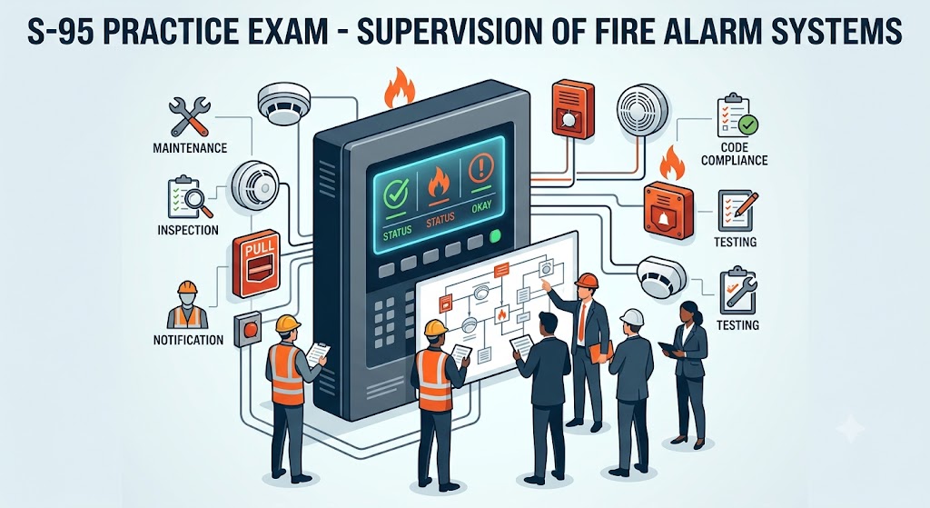 Supervision of Fire Alarm Systems (S-95) Practice Exam Banner