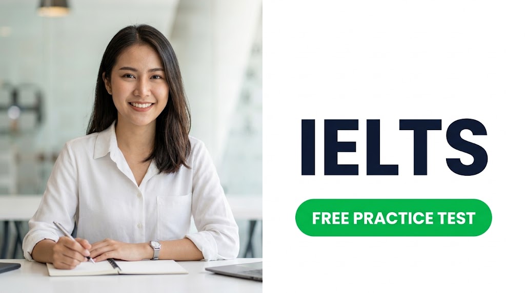IELTS Practice Test & Exam Prep Banner