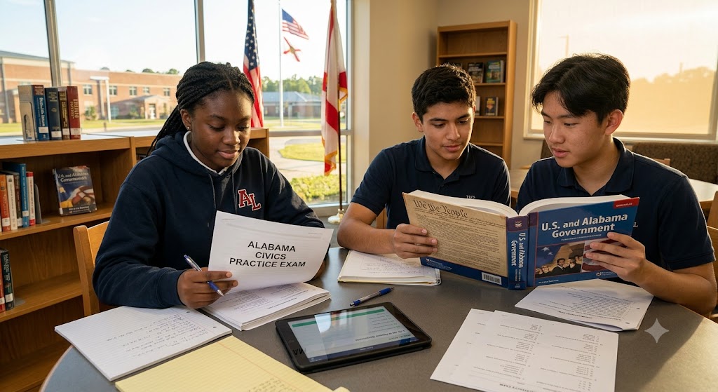 Alabama Civics Practice Test Banner