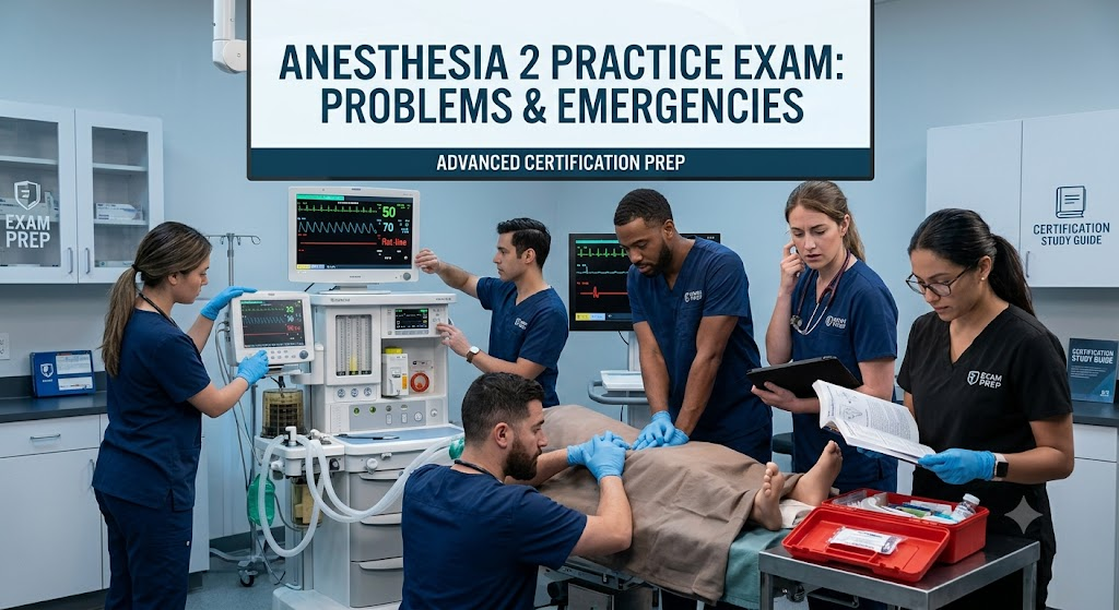 Anesthesia 2 – Anesthetic Problems and Emergencies Practice Test Banner