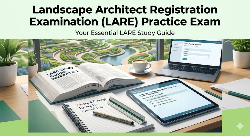 Landscape Architect Registration Examination (LARE) Practice Exam Banner