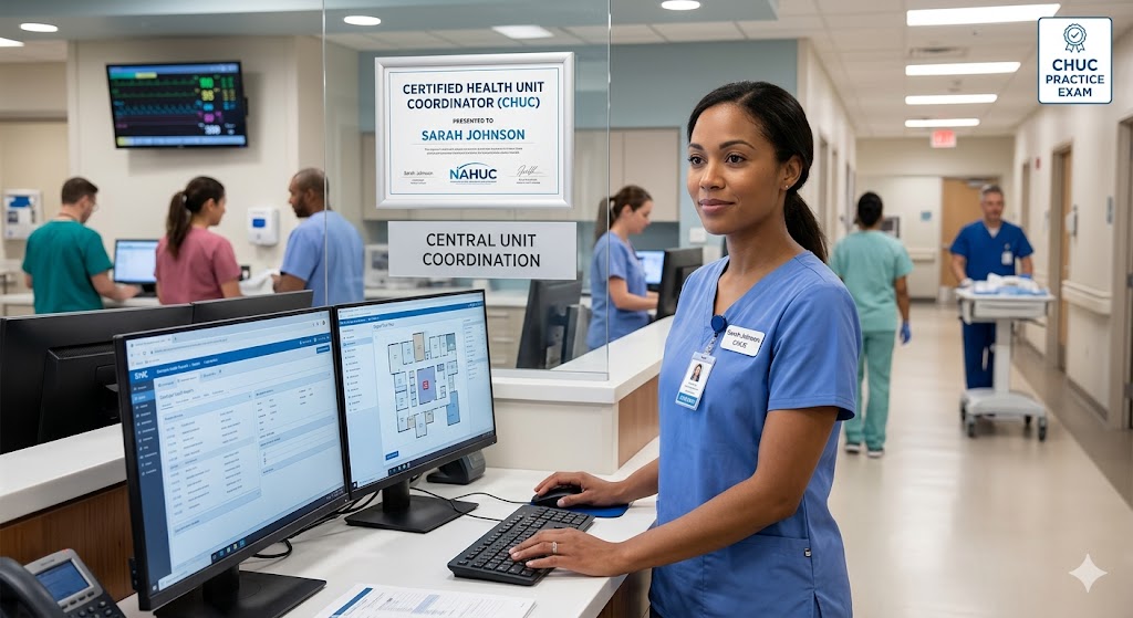 Certified Health Unit Coordinator (CHUC) Practice Exam Banner