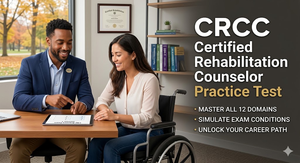 Commission on Rehabilitation Counselor Certification (CRCC) Practice Test Banner