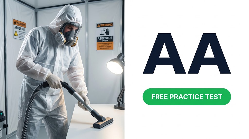 Asbestos Abatement Practice Test & Exam Prep Banner