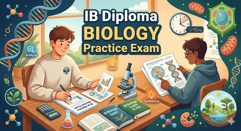 IB Diploma Biology Practice Test Banner