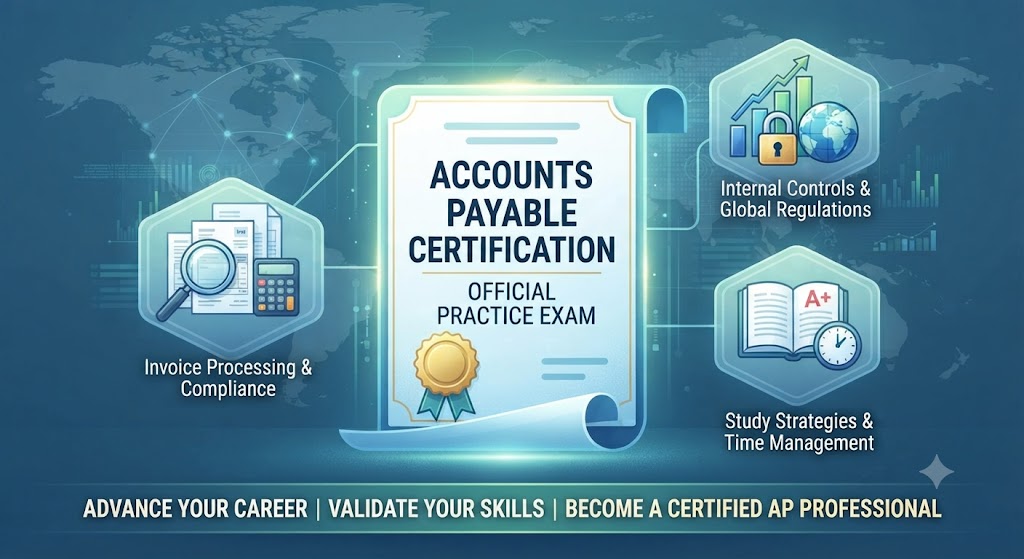 Accounts Payable Certification Practice Test Banner