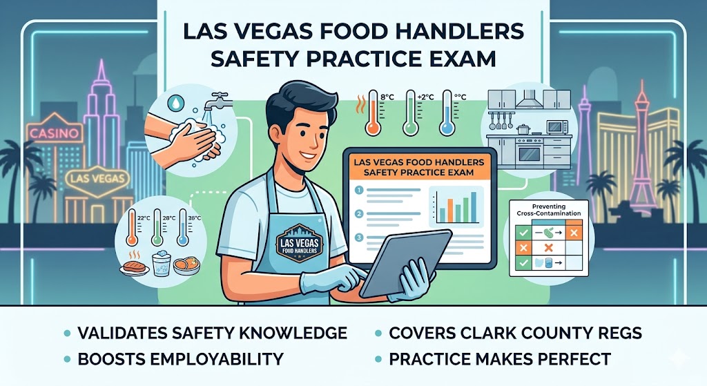 Las Vegas Food Handlers Safety Practice Test Banner
