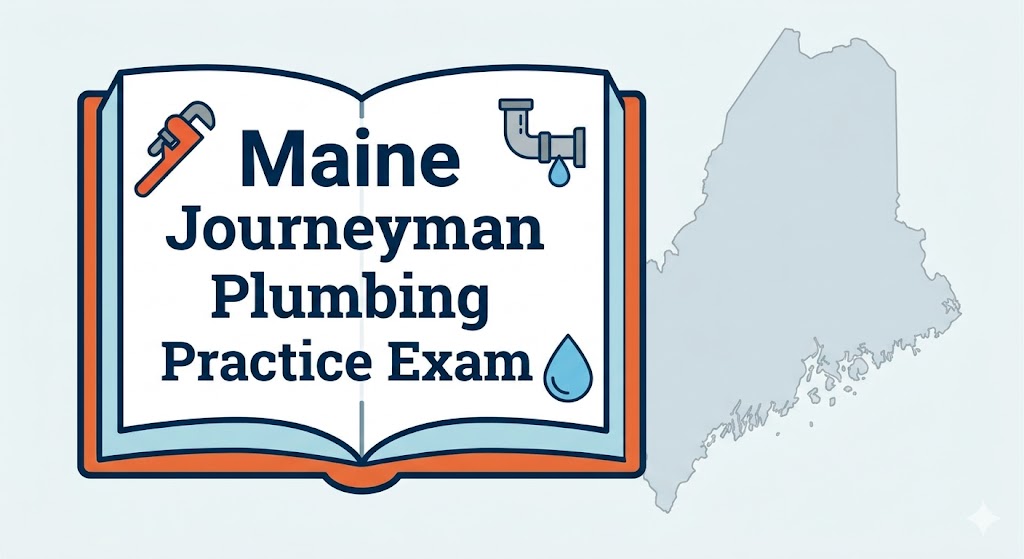 Maine Journeyman Plumbing Practice Exam Banner