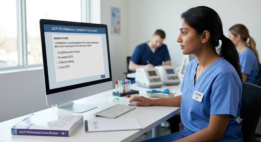 ASCP (American Society for Clinical Pathology) Phlebotomy Technician Certification Practice Exam Banner