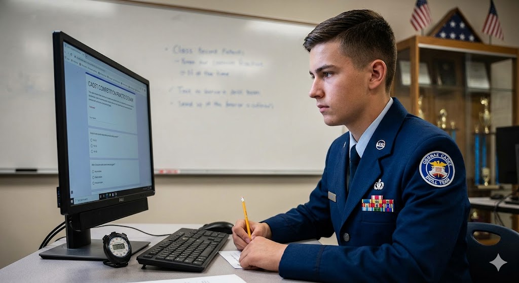 Cadet Competition Written Practice Exam Banner