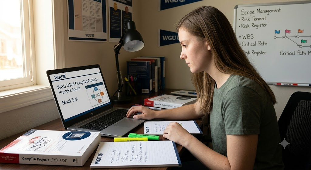 Western Governors University (WGU) ITEC2109 D324 Practice Exam Banner