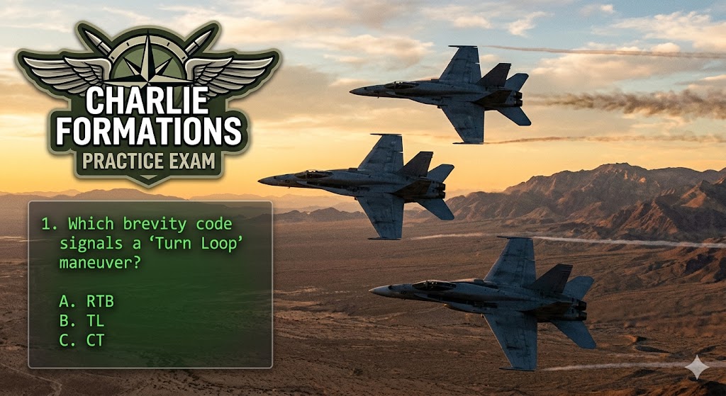Charlie Formations Practice Exam Banner