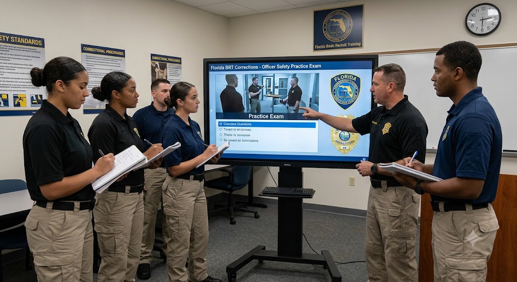Florida BRT Corrections - Officer Safety Practice Exam Banner