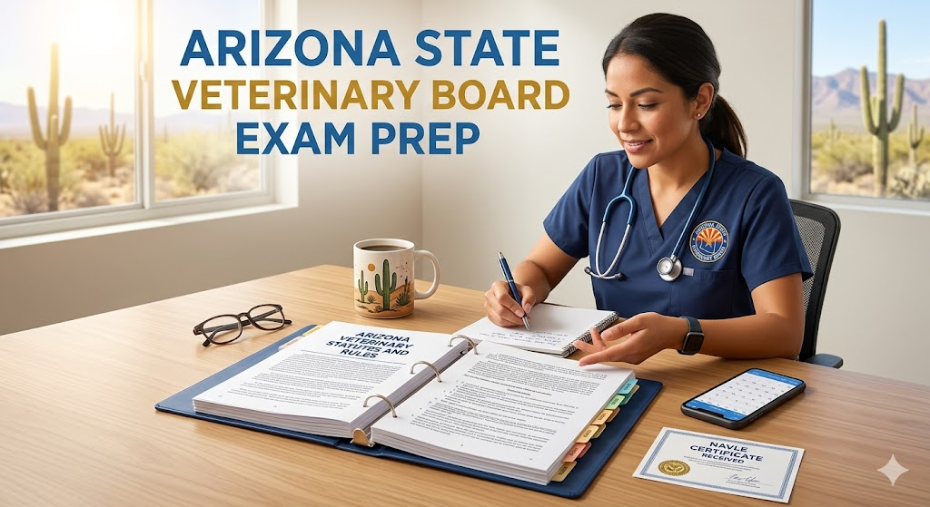 Arizona State Veterinary Board Exam Banner