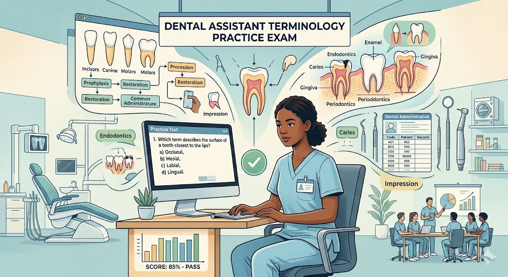 Dental Assistant Terminology Practice Test Banner