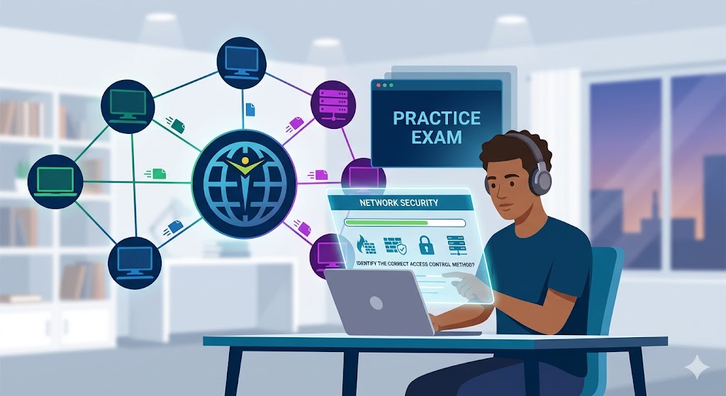 Certiport Network Security Practice Exa Banner