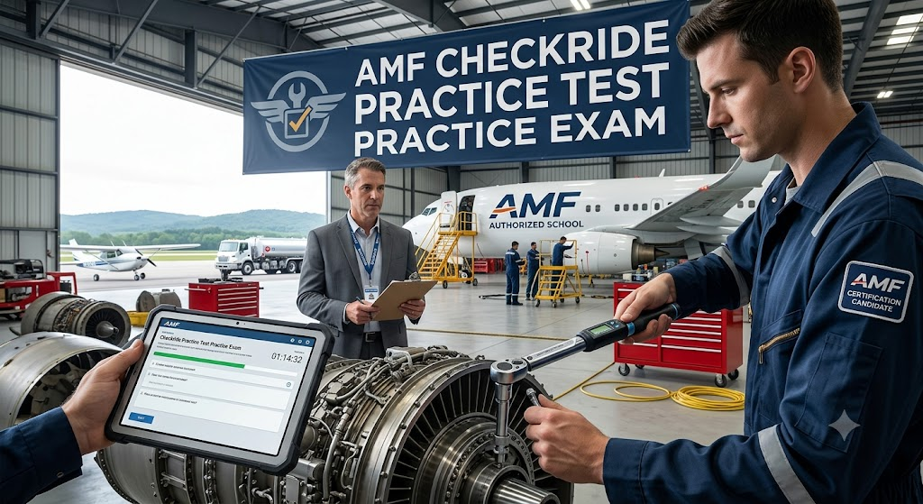 AMF Checkride Practice Test Banner