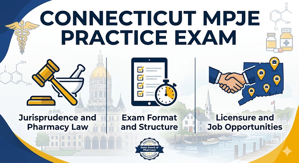 Connecticut MPJE Practice Test Banner