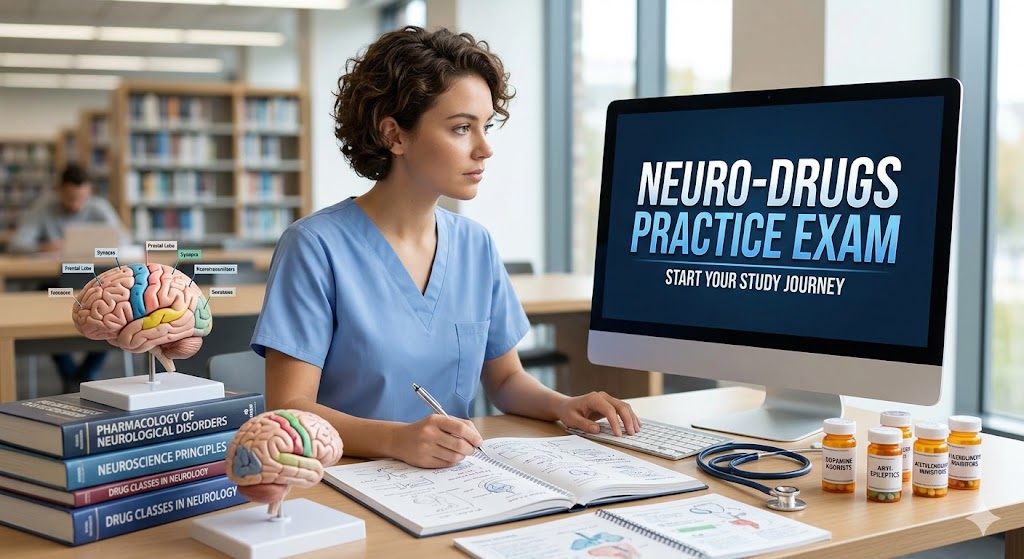 Drugs for Neurological Disorders (Neuro-Drugs) Practice Test Banner
