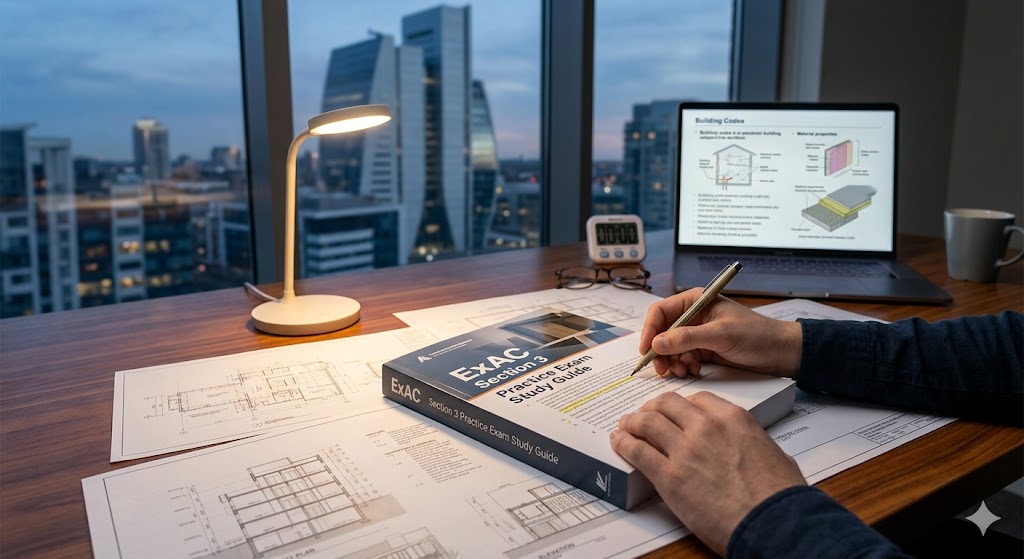 Examination for Architects in Canada (ExAC) Section 3 Practice Exam Banner