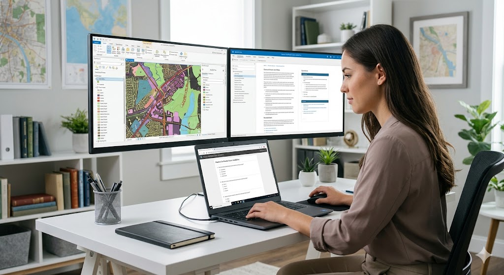 Esri ArcGIS Pro Associate Pro Certification Practice Exam Banner