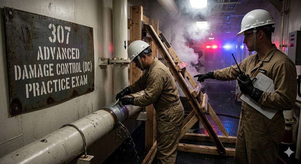 307 Advanced Damage Control Practice Exam Banner