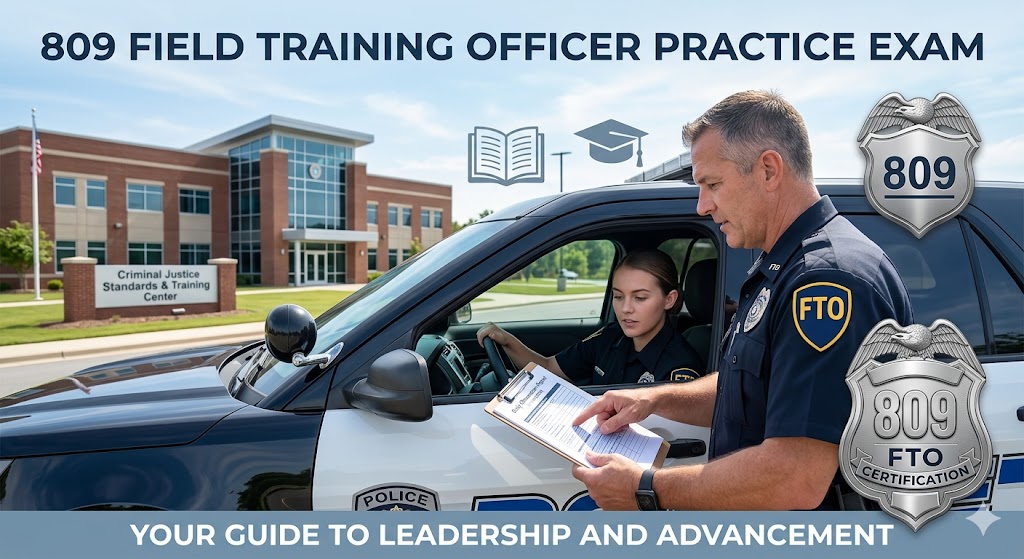 809 Field Training Officer Practice Exam Banner