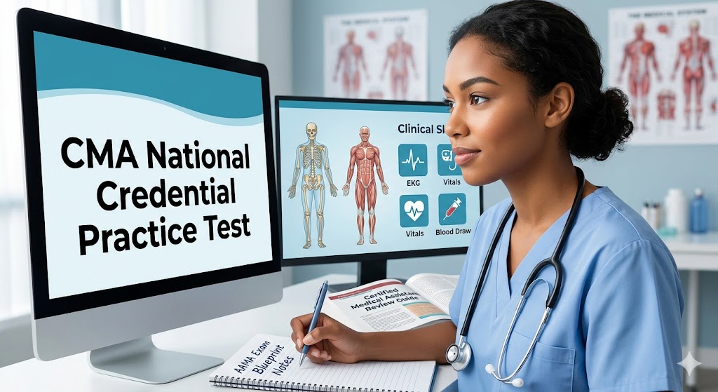 Certified Medical Assistant (CMA) National Credential Practice Test Banner