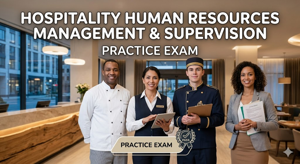 Hospitality Human Resources Management and Supervision Practice Test Banner