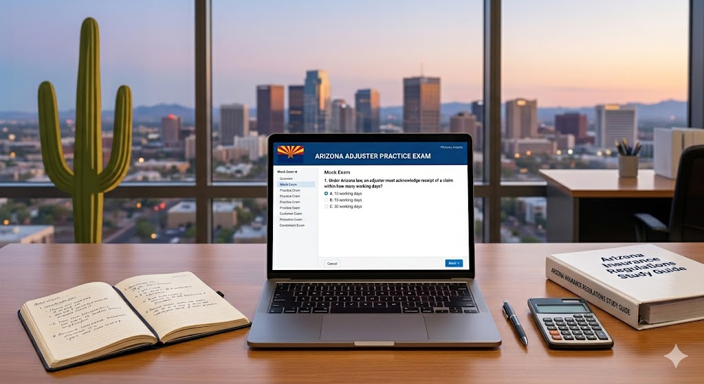 Arizona Adjuster Practice Exam Banner