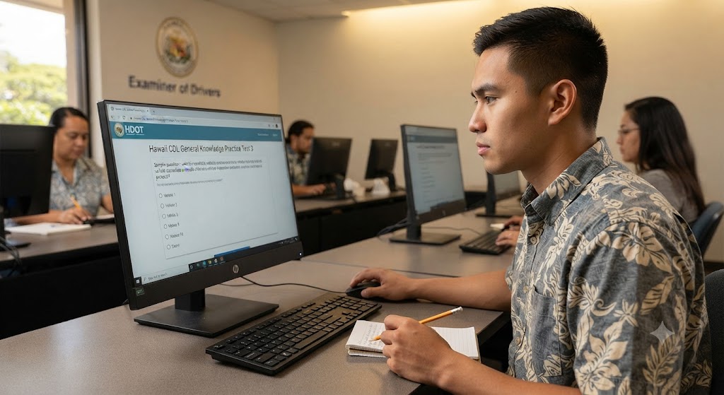 Hawaii CDL General Knowledge Practice Test 3 Banner