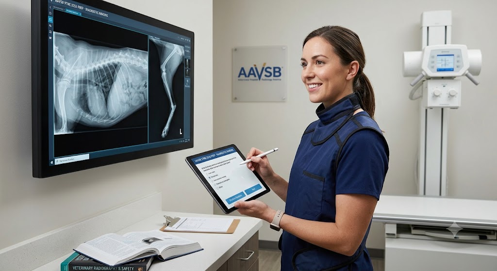 VTNE Diagnostic Imaging Practice Test Questions Answers 2026 Banner