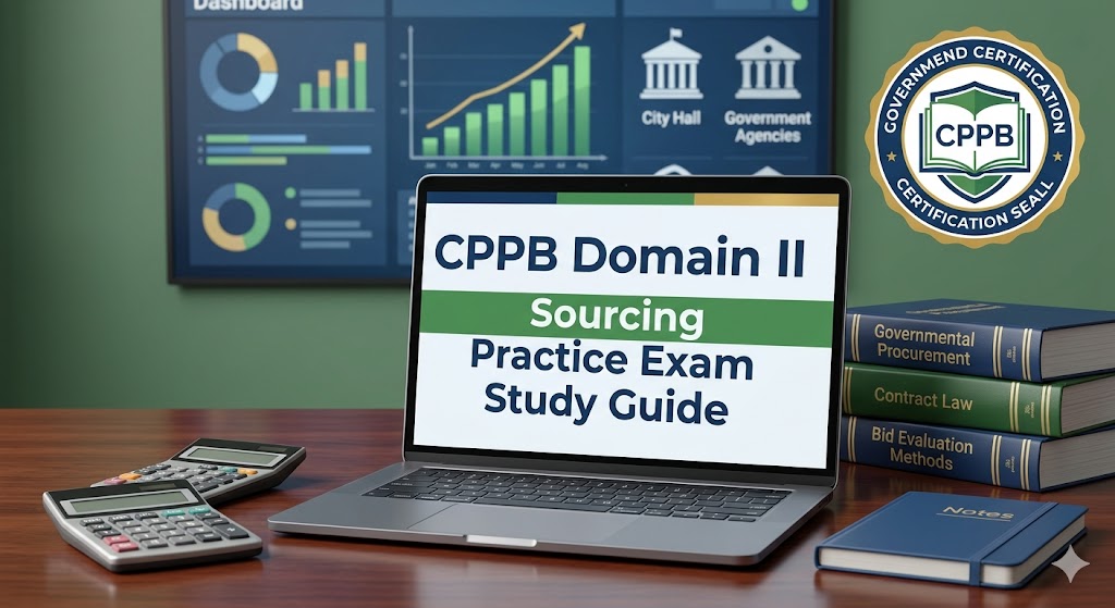 CPPB Domain II Sourcing Practice Test Banner