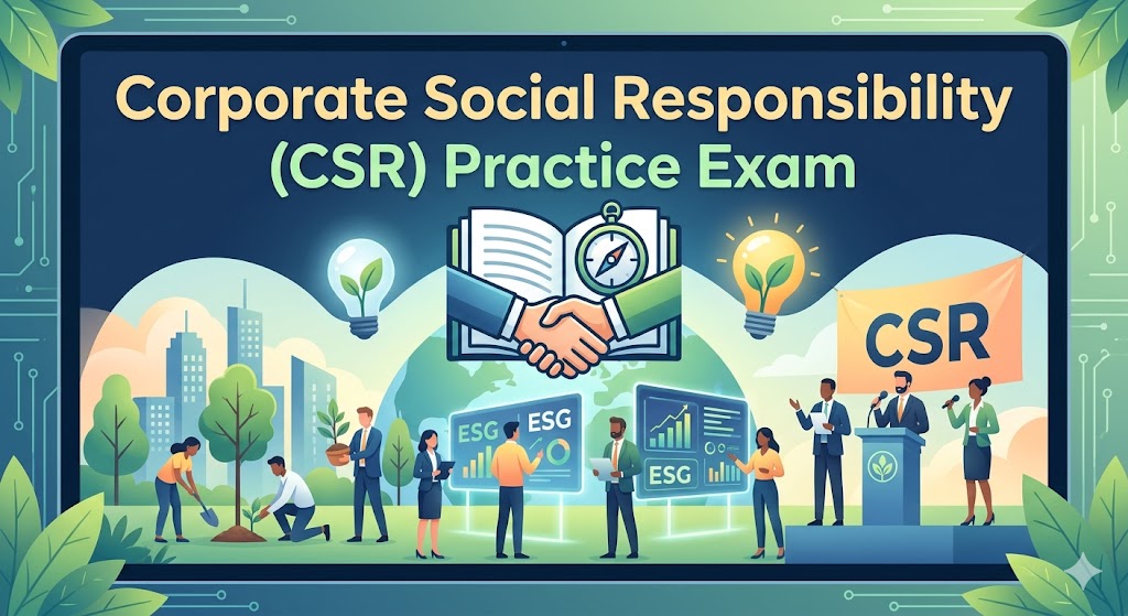 Corporate Social Responsibility (CSR) Practice Test Banner