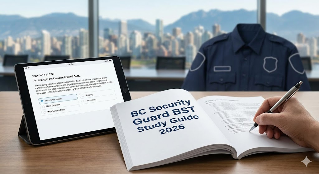 British Columbia Security Guard License – BST Exam & Practice Test (2026) Banner