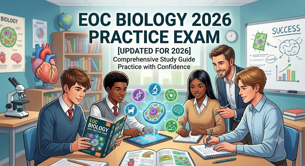 EOC Biology Practice Test 2026 Official Study Guide [UPDATED] Banner